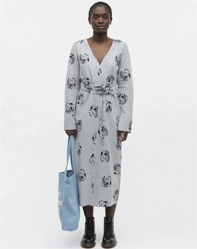 Mads Nørgaard - Oda Kjole - Vintage Indigo/Vanilla Ice